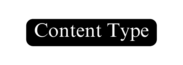 Content Type