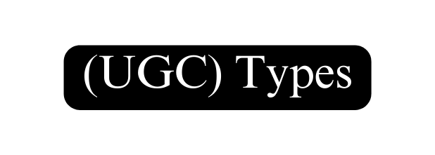 UGC Types